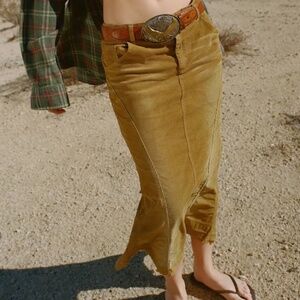 NWT BDG Parker Corduroy Midi Skirt by Urban Outfitters